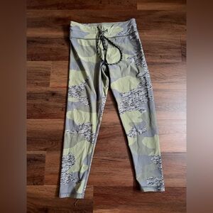 Aerie Camo Leggings with Drawstring Waist